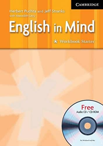 9780521750417: English in mind. Starter-Workbook. Per le Scuole superiori. Con CD Audio. Con CD-ROM