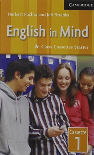 English in Mind Starter Class Cassettes (9780521750448) by Puchta, Herbert; Stranks, Jeffrey