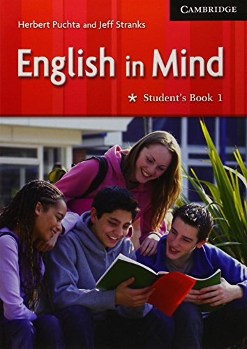 Stock image for ENGLISH IN MIND LEVEL 1 STUDENT'S BOOK for sale by Chapitre.com : livres et presse ancienne