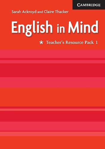 9780521750523: English in Mind 1 Teacher's Resource Pack