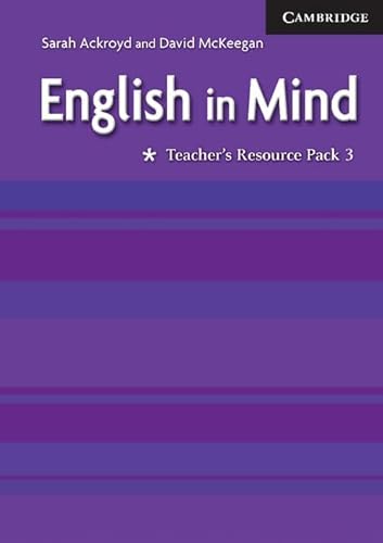 English in Mind 3 Teacher's Resource Pack (9780521750677) by Ackroyd, Sarah; McKeegan, David