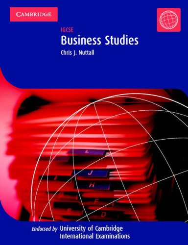 9780521750950: Business Studies: IGCSE