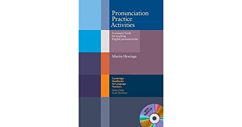Beispielbild fr Pronunciation Practice Activities with Audio CD: A Resource Book for Teaching English Pronunciation (Cambridge Handbooks for Language Teachers) zum Verkauf von WorldofBooks