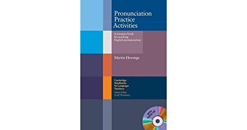 Imagen de archivo de Pronunciation Practice Activities with Audio CD: A Resource Book for Teaching English Pronunciation (Cambridge Handbooks for Language Teachers) a la venta por SecondSale