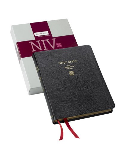 NIV Wide-Margin Edition NI753:XM black French Morocco leather (9780521756419) by Baker Publishing Group
