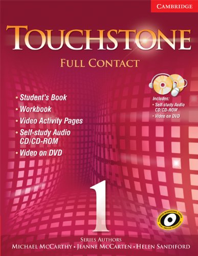 Imagen de archivo de Touchstone Level 1 Full Contact (with NTSC DVD) a la venta por THE SAINT BOOKSTORE