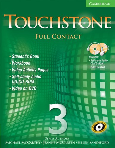 9780521757676: Touchstone Level 3 Full Contact (with NTSC DVD)