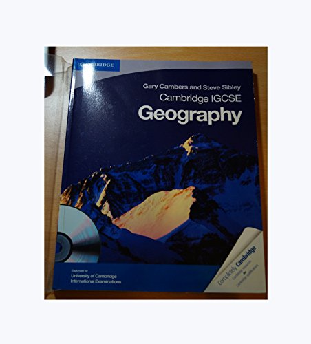 Imagen de archivo de Cambridge IGCSE Geography Coursebook with CD-ROM (Cambridge International IGCSE) a la venta por Wonder Book