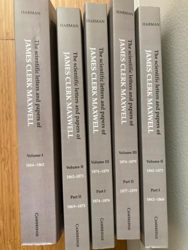 The Scientific Letters and Papers of James Clerk Maxwell 3 Volume Paperback Set (5 physical parts) (9780521757942) by Maxwell, James Clerk