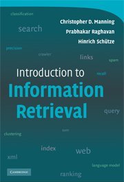 9780521758789: Introduction to Information Retrieval International Student Edition