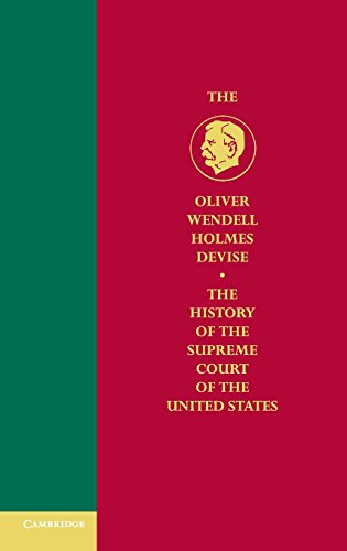 Beispielbild fr History of the Supreme Court of the United States (Oliver Wendell Holmes Devise History of the Supreme Court of the United States) (Volume 1) zum Verkauf von Wonder Book