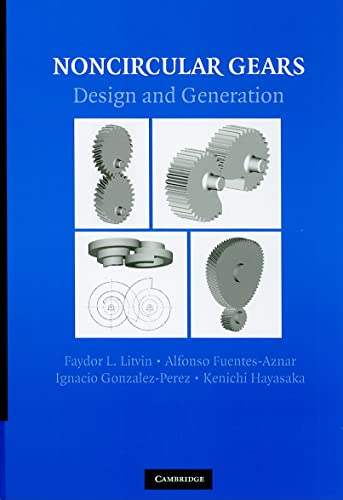 Stock image for Noncircular Gears: Design and Generation for sale by Mispah books