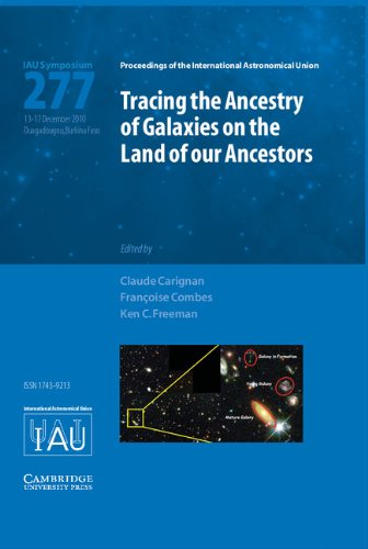 Beispielbild fr Tracing the Ancestry of Galaxies : (On the Land of Our Ancestors) : Proceedings of the 277th Symposium of the International Astronomical Union Held in Ouagadougou, Burkina Faso, December 13-17, 2010 zum Verkauf von Literary Cat Books