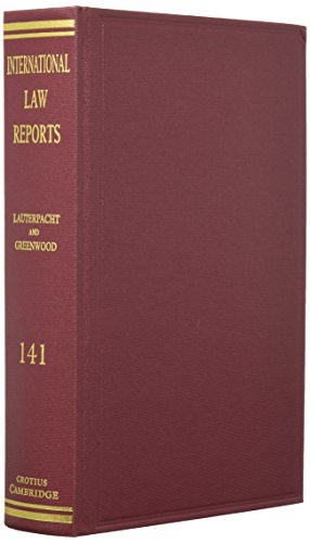 Beispielbild fr International Law Reports Set 184 Volume Hardback Set: International Law Reports zum Verkauf von Buchpark