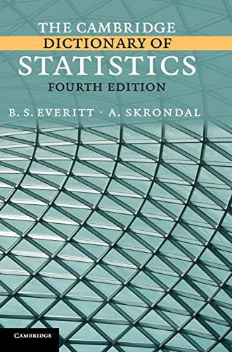 9780521766999: The Cambridge Dictionary of Statistics