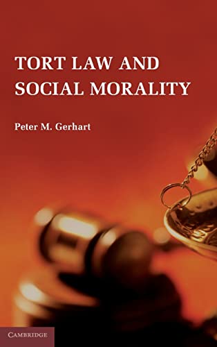 Imagen de archivo de Tort Law and Social Morality a la venta por Bahamut Media