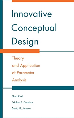 9780521770910: Innovative Conceptual Design Hardback: Theory and Application of Parameter Analysis