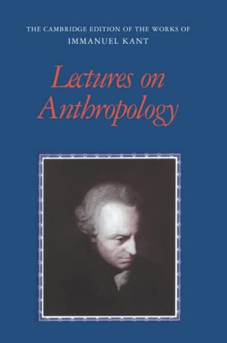 9780521771610: Lectures on Anthropology