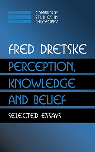 9780521771818: Perception, Knowledge and Belief: Selected Essays