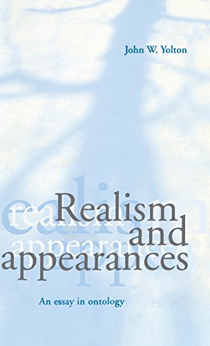 Beispielbild fr Realism and Appearances: An Essay in Ontology zum Verkauf von Anybook.com