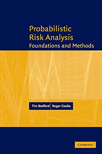 9780521773201: Probabilistic Risk Analysis: Foundations and Methods