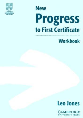 New progress to first certificate. Workbook.