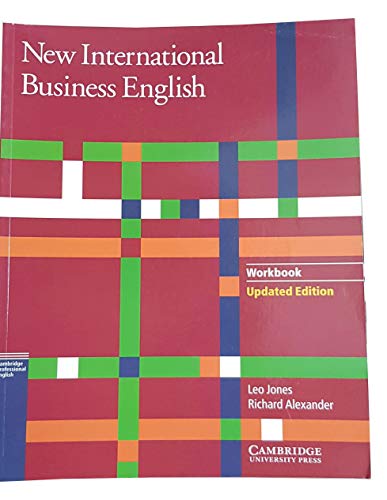 Beispielbild fr New International Business English Updated Edition Workbook zum Verkauf von medimops