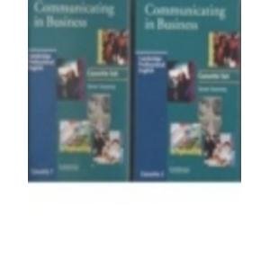 Audio Cassettes for Communicating in Business: A Short Course for Business English Students, American English Edition (9780521774932) by Sweeney, Simon