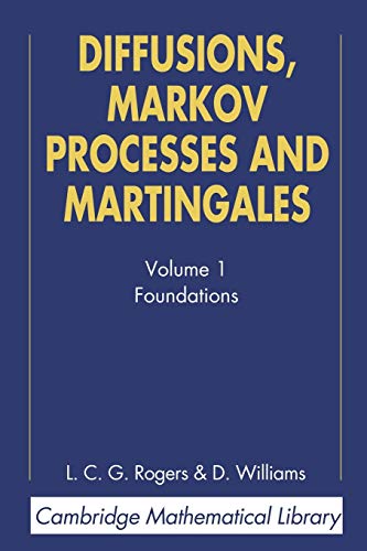 9780521775946: Diffusions, Markov Processes, and Martingales: Volume 1, Foundations