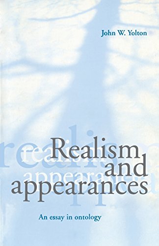 Stock image for Realism and Appearances: An Essay in Ontology for sale by SecondSale