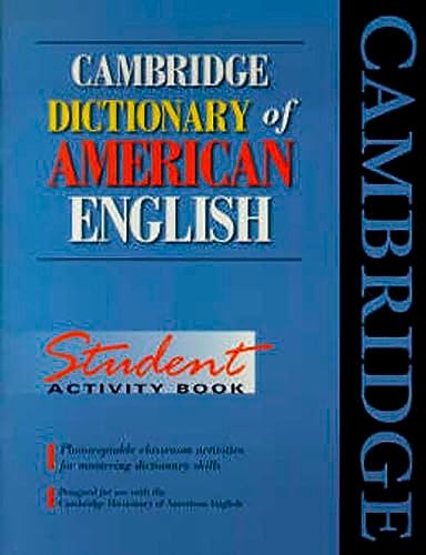 Cambridge Dictionary of American English Student Activity Book (9780521776646) by Shaw, Ellen