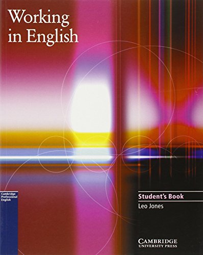 9780521776844: Working In English. Student's Book