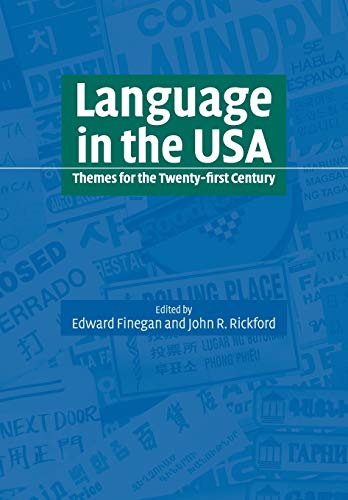 Stock image for Language in the USA: Themes for the Twenty-first Century for sale by SecondSale