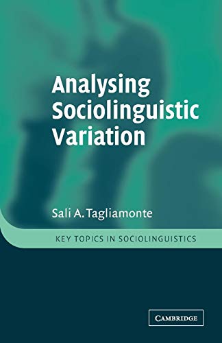 Imagen de archivo de Analysing Sociolinguistic Variation a la venta por Better World Books