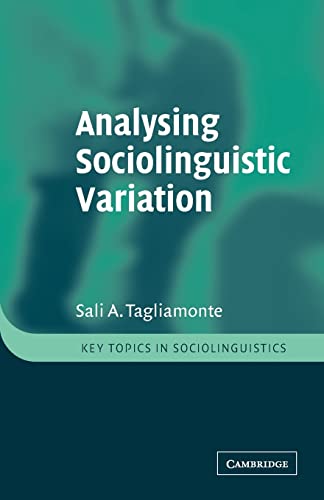 9780521778183: Analysing Sociolinguistic Variation Paperback (Key Topics in Sociolinguistics)