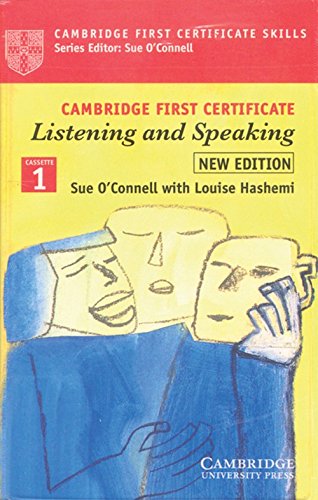 Imagen de archivo de Cambridge First Certificate Listening and Speaking Cassettes (2) (Cambridge First Certificate Skills) a la venta por medimops