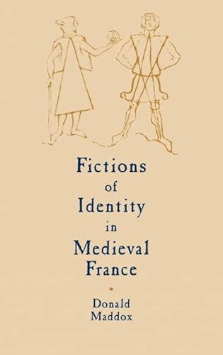 Beispielbild fr Fictions of Identity in Medieval France zum Verkauf von Ria Christie Collections