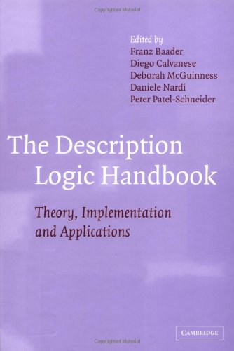 Stock image for The Description Logic Handbook: Theory, Implementation and Applications for sale by HPB-Red