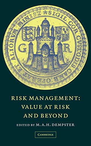 9780521781800: Risk Management: Value at Risk and Beyond