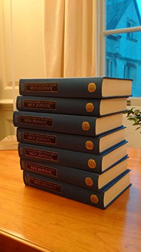 9780521782463: The Cambridge Edition of the Works of Ben Jonson 7 Volume Set