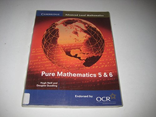 Stock image for Pure Mathematics 5 and 6 for sale by ThriftBooks-Dallas