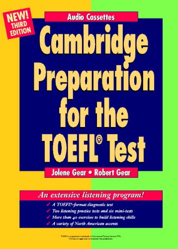 Imagen de archivo de Cambridge Preparation for the TOEFL� Test Audio Cassettes a la venta por Bulrushed Books