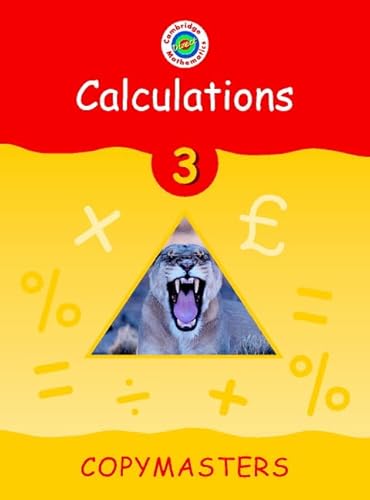 Stock image for Cambridge Mathematics Direct 3 Calculations Copy masters for sale by Greener Books