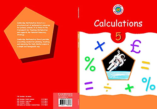Imagen de archivo de Cambridge Mathematics Direct 5 Calculations Pupil's book a la venta por AwesomeBooks