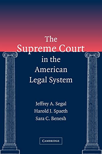 9780521785082: The Supreme Court in the American Legal System