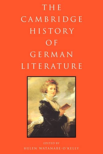 Beispielbild fr The Cambridge History of German Literature zum Verkauf von Better World Books