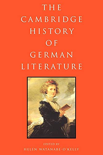 9780521785730: The Cambridge History of German Literature Paperback