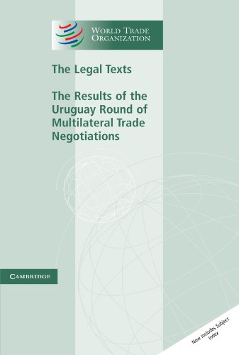 9780521785808: The Legal Texts: The Results of the Uruguay Round of Multilateral Trade Negotiations (World Trade Organization Legal Texts)