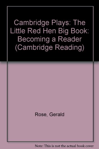 9780521785860: Cambridge Plays: The Little Red Hen Big Book (Cambridge Reading)