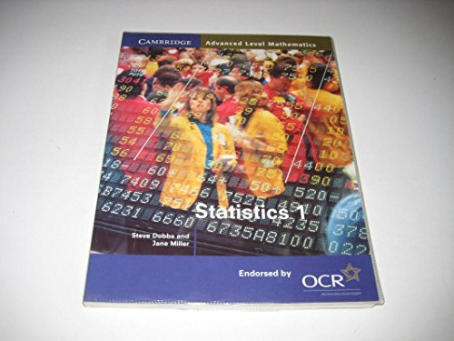 Beispielbild fr Statistics 1 for OCR (Cambridge Advanced Level Mathematics for OCR) zum Verkauf von WorldofBooks